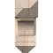 Ekena Millwork Imperial Arts and Crafts Smooth Bracket w/ Offset Brace, Douglas Fir, 7 1/2"W x 18"D x 18"H BKT0806X18X18IMP03SDF - alternate 4